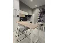Cucina a prezzo scontato con penisola moderna Liberamente Scavolini