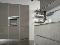 Cucina modello Line Arredo3 con penisola Su Misura personalizzabile scontata del 40%