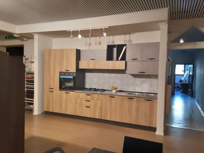 Cucina a prezzo scontato lineare moderna Mia Mobilturi