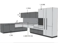 Cucina modello Miton menta 36 Miton PREZZO SCONTATO