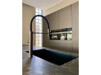 Cucina design con isola Phoenix artex Poliform a prezzo ribassato