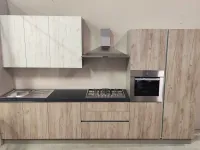 Cucina a prezzo scontato lineare moderna Quick Evo cucine