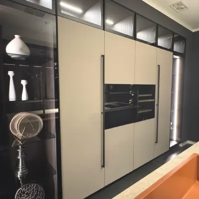 Cucina tortora moderna con isola Rho Armony a soli 24000