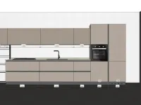 Design lineare Sky Ar-tre: cucina tortora a soli 8900. Un'ottima scelta per l'architetto!