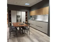 Cucina lineare in melaminico a prezzo ribassato 50%