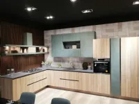 Cucina moderna ad angolo Unica Lube cucine a prezzo scontato