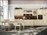 Cucina a PREZZI OUTLET in legno Arredo3 -40%