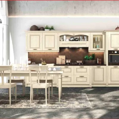 Cucina a PREZZI OUTLET in legno Arredo3 -40%