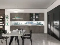 Cucina a prezzo scontato ad angolo design Vivere italia 12 Spagnol cucine