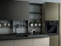 Cucina altri colori moderna con penisola Essebi York 03 a soli 10724 Euro