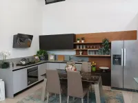 Cucina grigio moderna ad angolo Artigianale Angolare a soli 8800