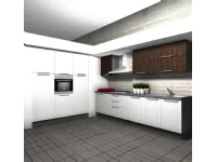 Cucina moderna ad angolo Aran cucine Cucina-tipo mod.marylin scontata del 50% a prezzo scontato