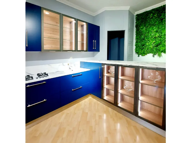 Cucina Collezione esclusiva Moderna outlet  OFFERTA OUTLET sconto 76% 