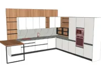 Cucina altri colori moderna ad angolo Hera Prima cucine a soli 6325 Euro