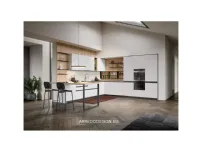 Cucina altri colori moderna ad angolo Hera Prima cucine in Offerta Outlet