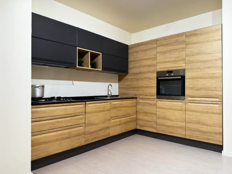 Cucina a PREZZI OUTLET in polimerico Colombini casa -60%
