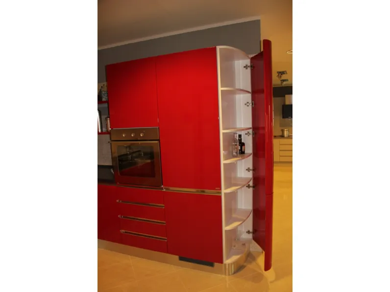 Cucina moderna ad angolo Scavolini Tess a prezzo ribassato