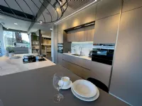 Cucina ad isola in laminato materico, sconto 50%! Acquista ora a prezzo ridotto!
