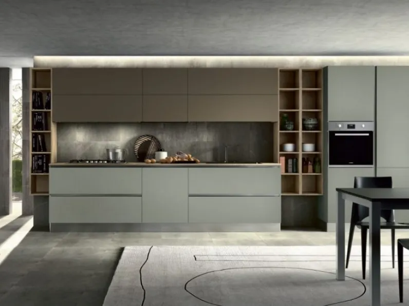 Cucina moderna altri colori Essebi lineare Stella in offerta