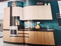 Cucina Net: moderna, lineare, laminato opaco, Era Poker 320lt.