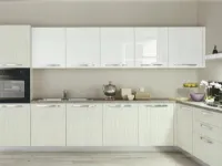 Particolare ante cucina colore bianco