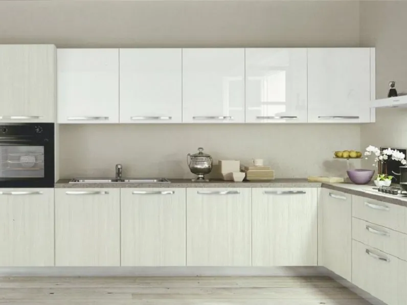 Cucina Arredo3 moderna ad angolo altri colori in laminato materico Cucina modello cloe della arredo3 cucine