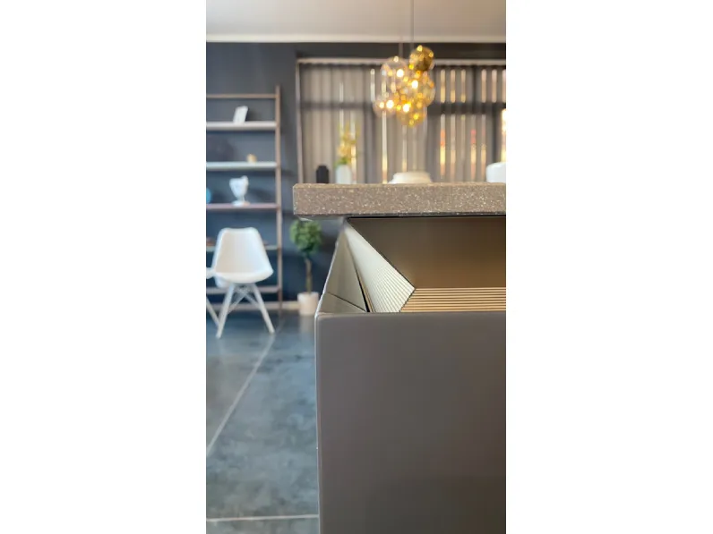Cucina moderna ad isola Bluna Binova a prezzo scontato