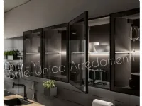 Cucina lineare moderna Acqua Febal a prezzo ribassato