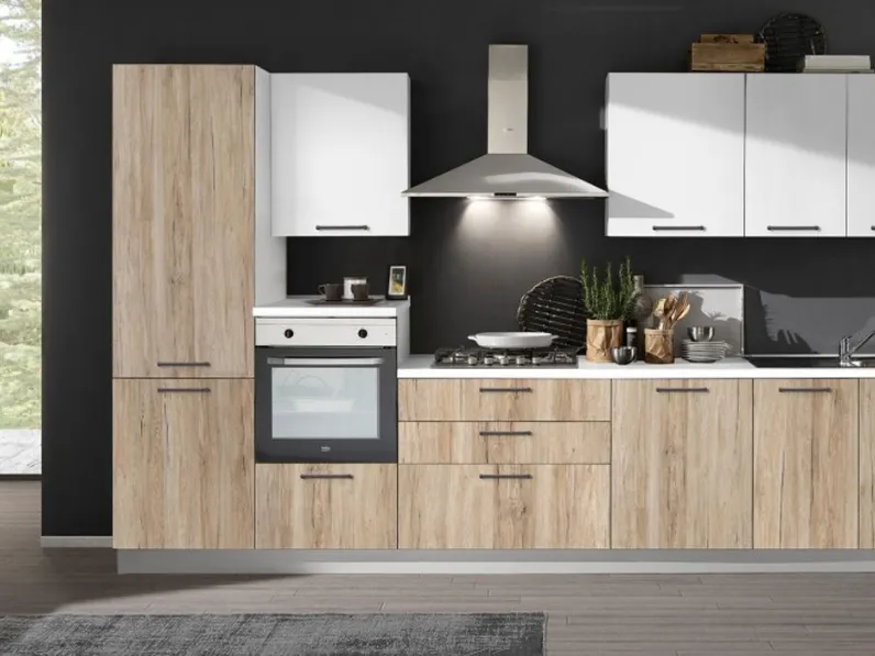 CUCINA Ar-tre Cucina lineare mod.sky di ar-tre in promo-sconto del 30% PREZZO OUTLET scontata 35%