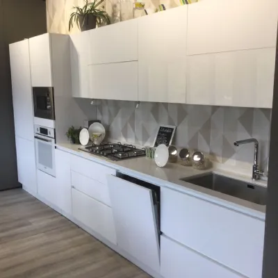 Cucina in laminato lucido Artigianale a PREZZI OUTLET -69%