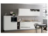 Cucina moderna bianca Artigianale lineare Pd10 in offerta