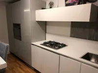 Cucina moderna bianca Essebi cucine lineare Cucina polimerico lucido scontata