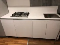 Cucina moderna bianca Essebi cucine lineare Cucina polimerico lucido scontata