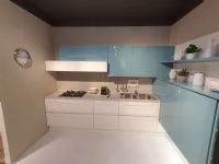 Cucina moderna bianca Veneta cucine ad angolo Tablet link a soli 6000