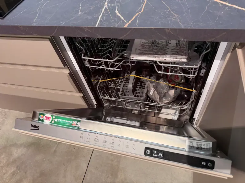 Cucina con isola moderna tortora Mobilturi Kelly a soli 6800 Euro