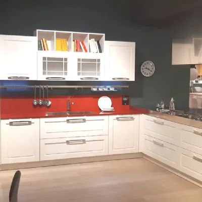 Cucina moderna con penisola Alice Arrex a prezzo ribassato