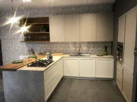 Cucina con penisola in laccata altri colori Carattere a prezzo scontato