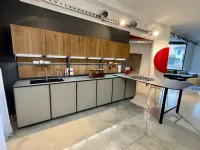 Cucina con penisola in vetro a prezzo ribassato 59%