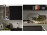 Cucina moderna grigio Arredo design ad angolo A2* 025 a soli 5480