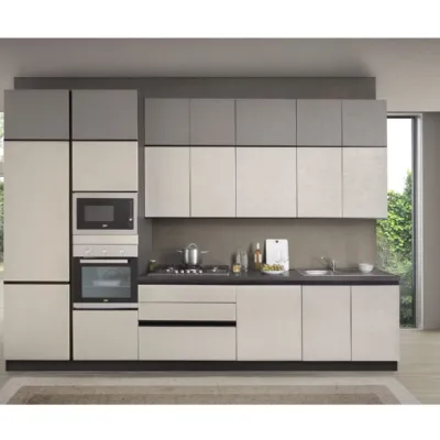 Cucina lineare Zoe, scontata del 30%. Progettata da un architetto.