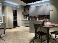 Cucina moderna grigio Stosa con penisola Stosa metropolis a soli 7400