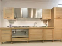 Cucina moderna larice Del tongo lineare Bellavita in offerta