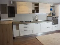 cucina moderna legno white e rovere  in offerta convenienza 