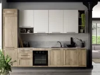 Cucina moderna lineare Ar-due Easy 330 cm a prezzo ribassato