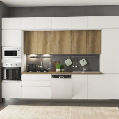 Cucina altri colori moderna lineare Aria doha Evo cucine in Offerta Outlet