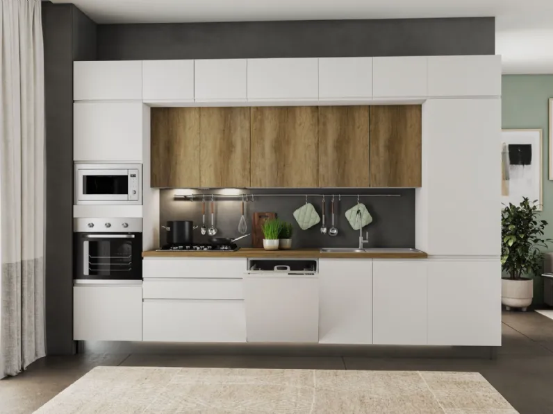 Cucina Aria lineare Evo cucine con uno sconto imperdibile
