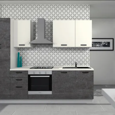 Cucina moderna lineare Arrex Composizione da 270 a prezzo scontato