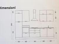 Cucina moderna lineare Artec Lungomare a prezzo scontato