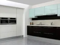 Cucina moderna lineare Artigianale U822 sonia a prezzo ribassato