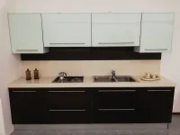 Cucina moderna lineare Artigianale U822 sonia a prezzo ribassato